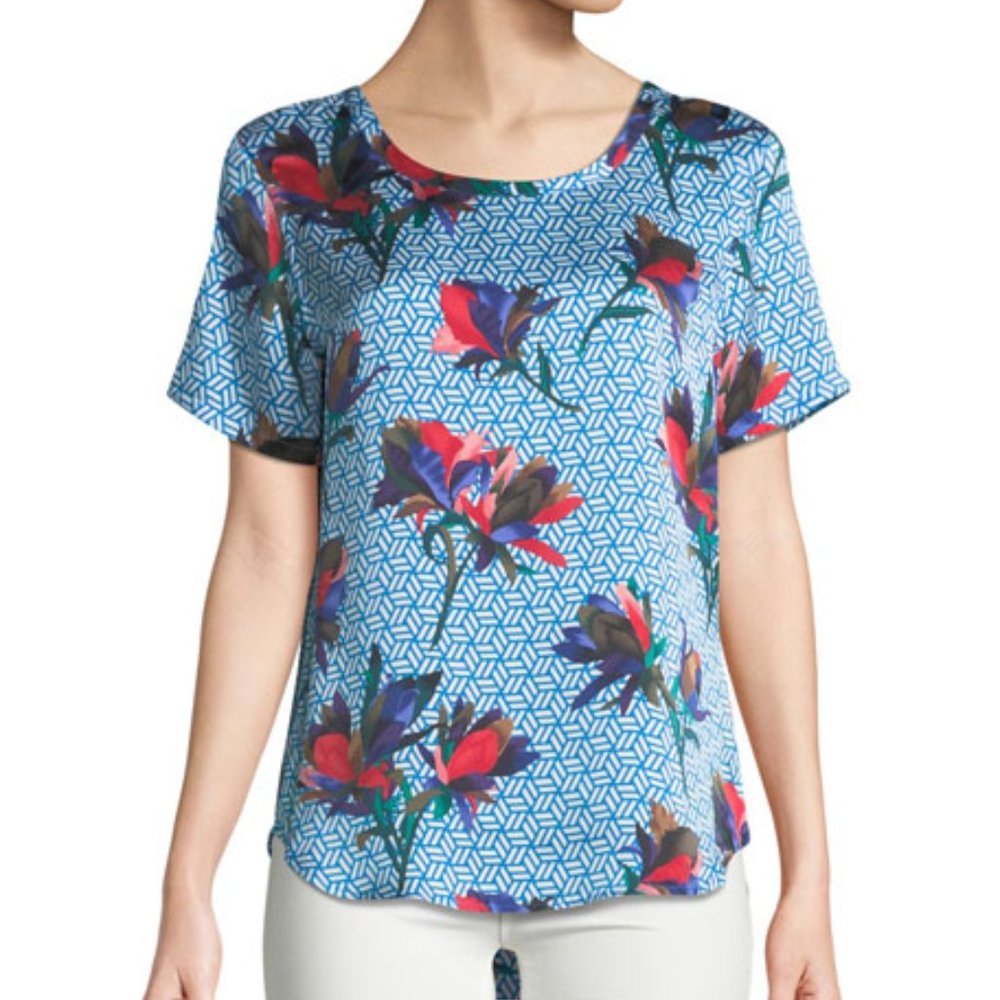 NWT EQUIPMENT Hana Silk Top, M